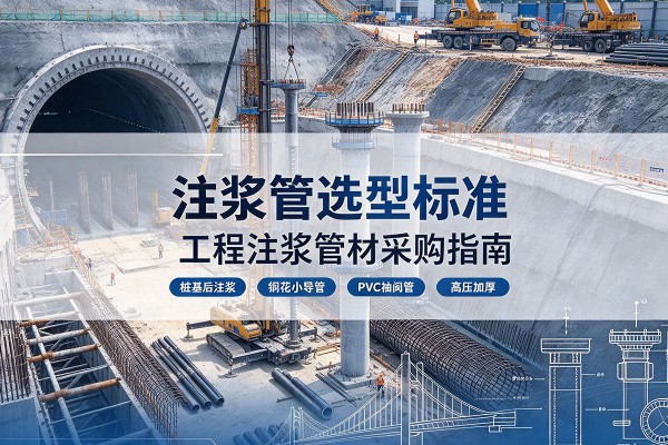 东乌珠穆沁旗注浆管选型标准